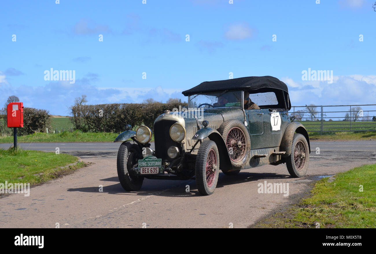 1927 Bentley Tourer vintage Motor Car Stockfoto