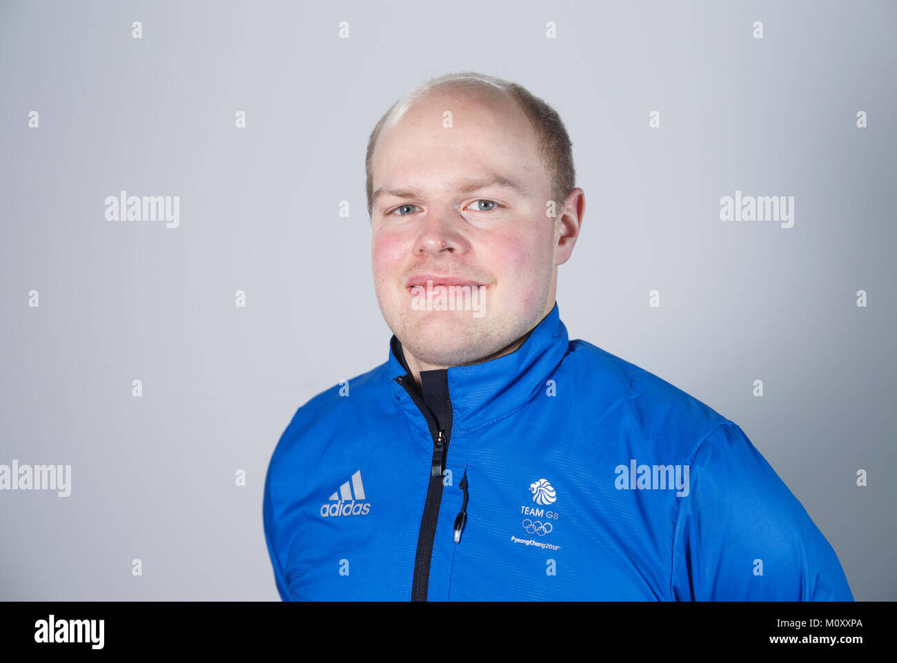 Lockenstab Cammy Smith während einer Kitting out Session bei adidas Stockport. PRESS ASSOCIATION Foto. Bild Datum: Mittwoch, 24. Januar 2018. Photo Credit: Tim Goode/PA-Kabel Stockfoto