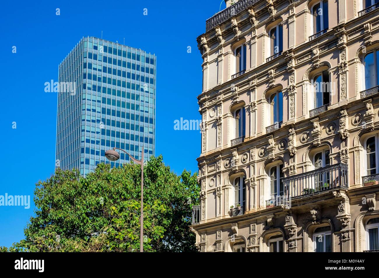 Frankreich, Paris, zamansky oder Jussieu Turm (Pierre-et Marie-Curie-Universität) Stockfoto