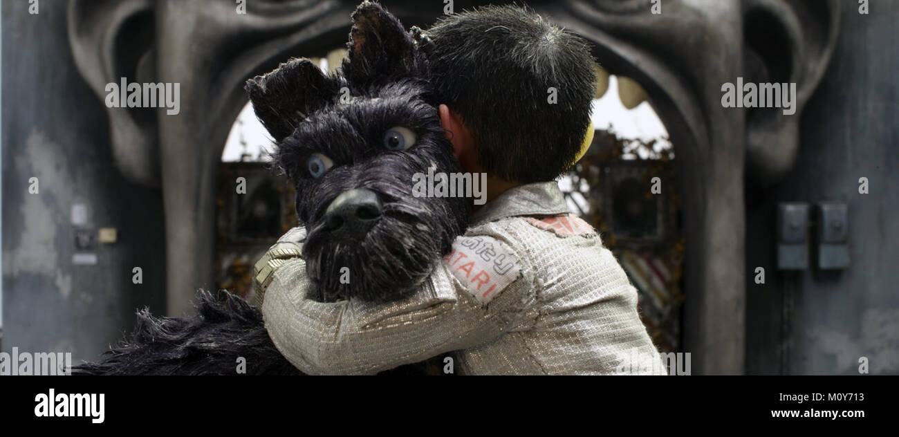 Isle of Dogs ist eine bevorstehende Amerikanische stop-motion animierte Abenteuer Film geschrieben und von Wes Anderson geleitet. Von Indian Paintbrush produziert, der Film wird ein umfangreiches Ensemble voice Besetzung, darunter Bryan Cranston, Edward Norton, Bill Murray, Jeff Goldblum, und Bob Balaban. Dieses Foto ist nur für den redaktionellen Gebrauch bestimmt und unterliegen dem Copyright der Film Company und/oder der Fotograf durch den Film oder die Produktion Firma zugewiesen und kann nur reproduziert durch Veröffentlichungen im Zusammenhang mit der Förderung der oben genannten Film. Eine obligatorische Gutschrift auf dem Film Firma ist erforderlich. Der Fotograf Stockfoto