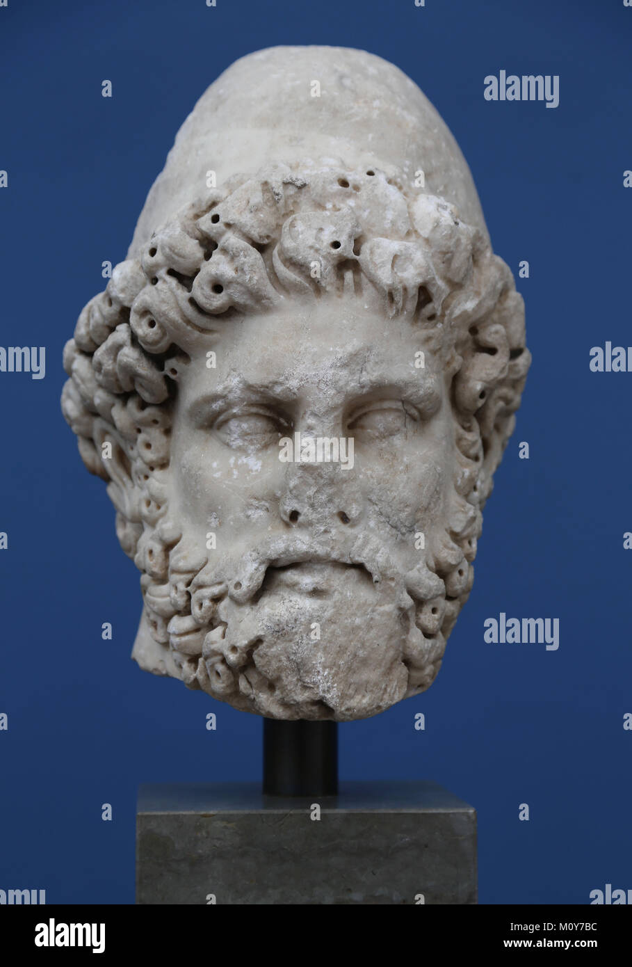 Leiter des Odysseus Held. Späten ersten Jahrhundert. Marmor, Rom. Stockfoto