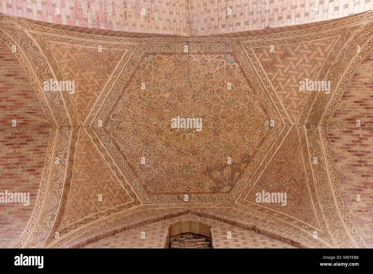 Mausoleum von Uljaytu, Sultaniyya, Iran Stockfoto