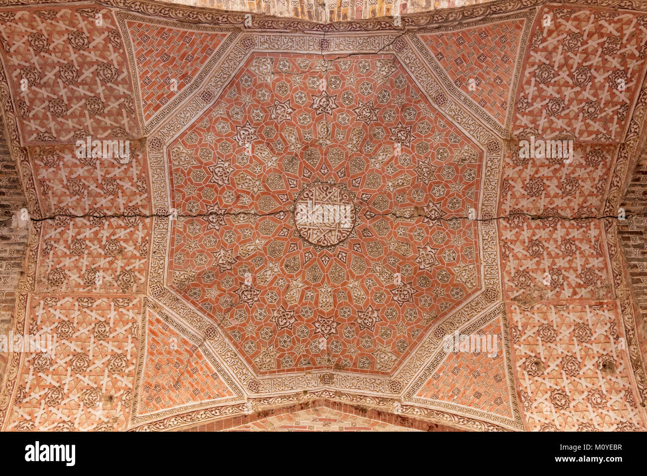 Mausoleum von Uljaytu, Sultaniyya, Iran Stockfoto