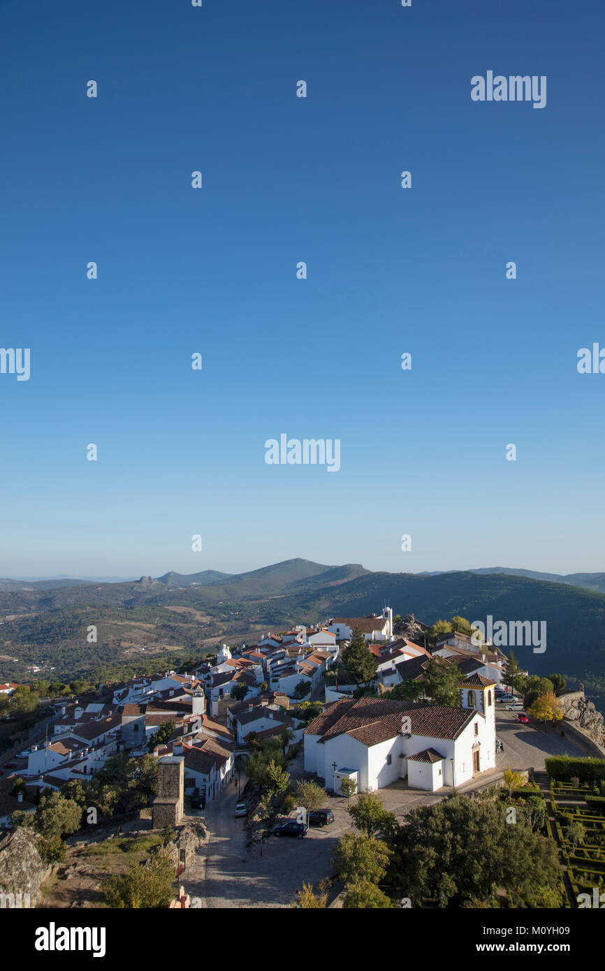 Ohrid Dorf in der Serra Sao Mamede, in der Region Alentejo in Portugal Stockfoto