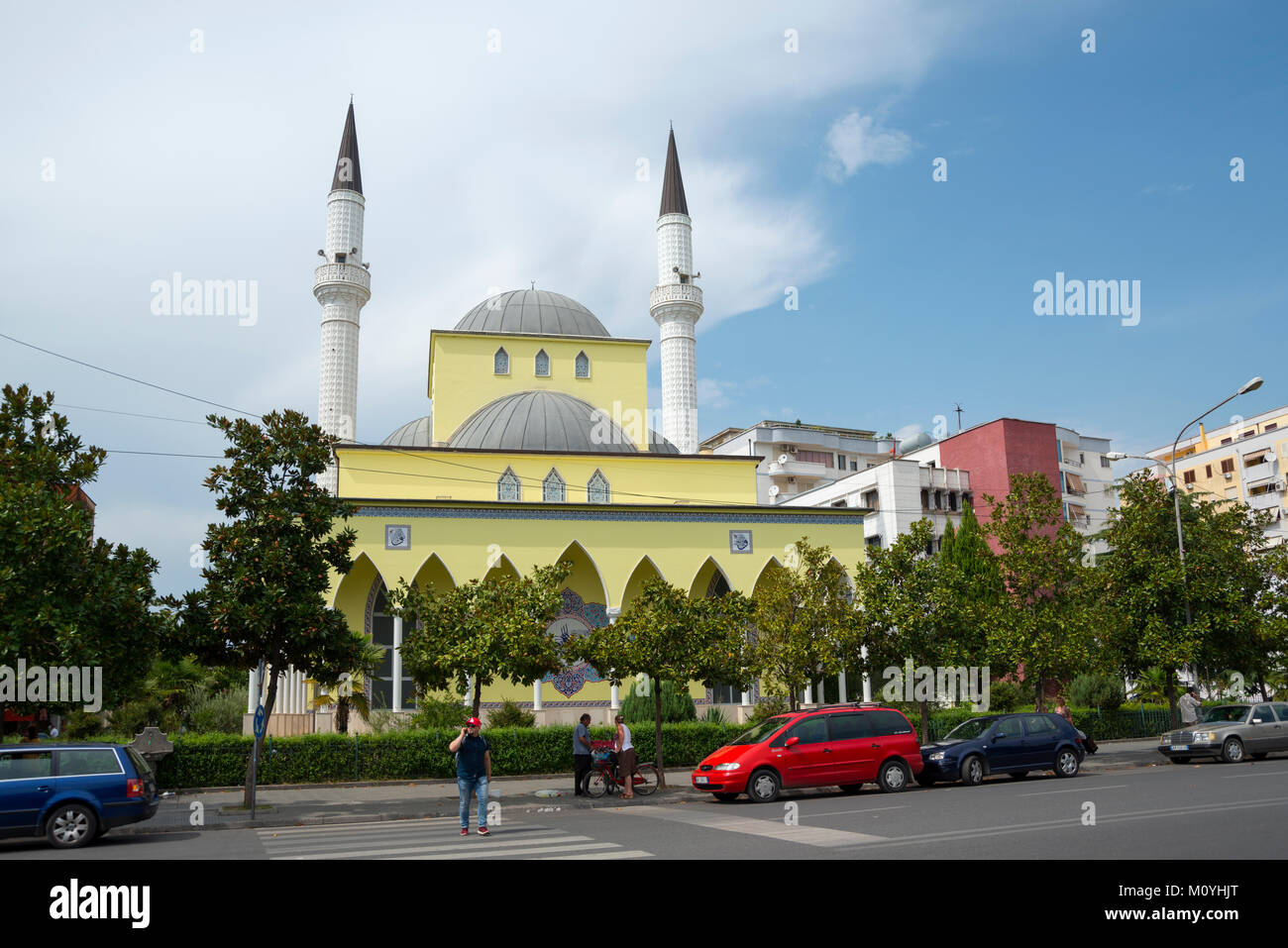 Moschee Parruce, Shkodra, Albanien Stockfoto