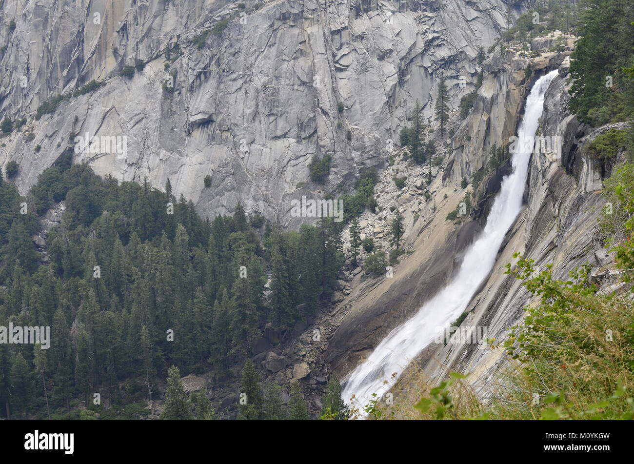 Nevada Wasserfall im Yosemite National Park, Kalifornien, USA Stockfoto