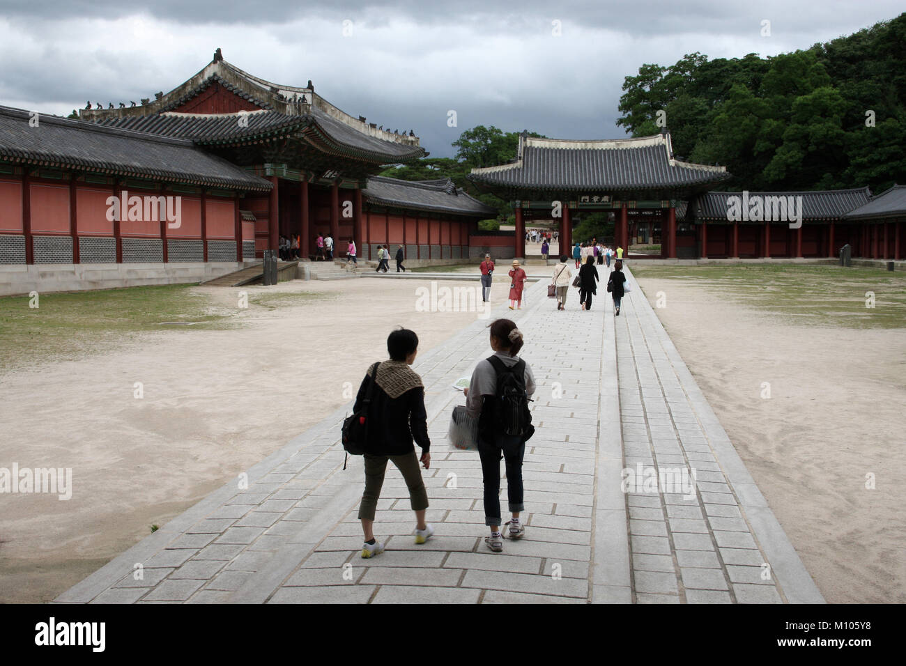 Südkorea: changdeokgung Palast in Seoul | Verwendung weltweit Stockfoto