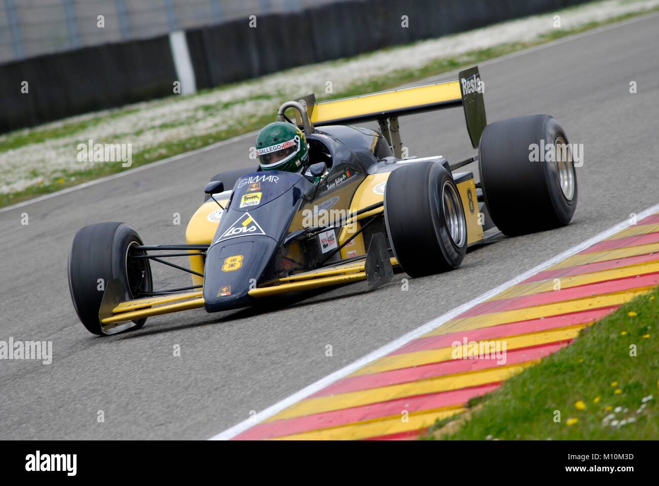 Mugello am 1. April 2007 Unbekannte laufen auf klassische F1Wagen