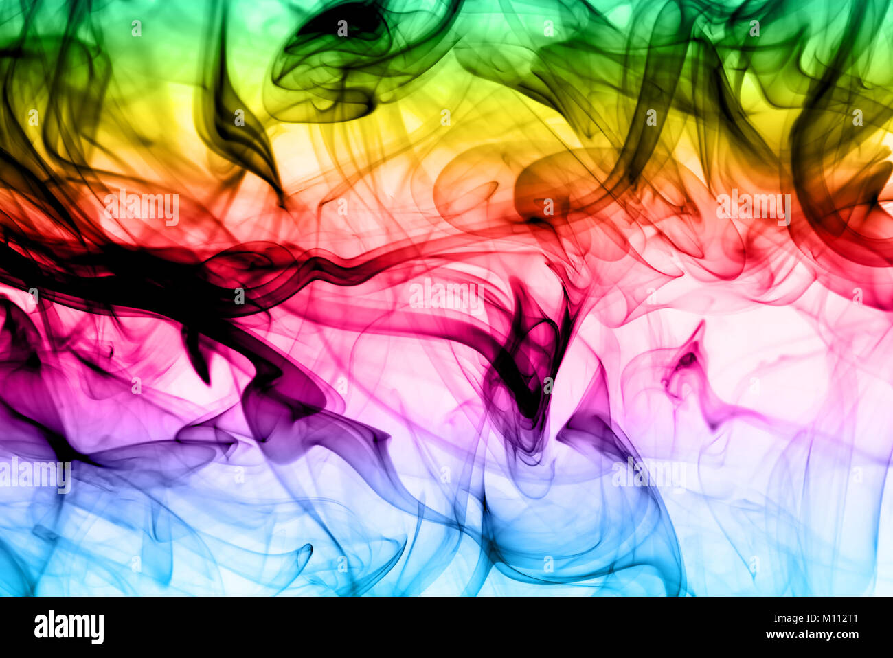 Abstrakte farbenfrohe fume Hintergrund nützlich als Textur Stockfoto