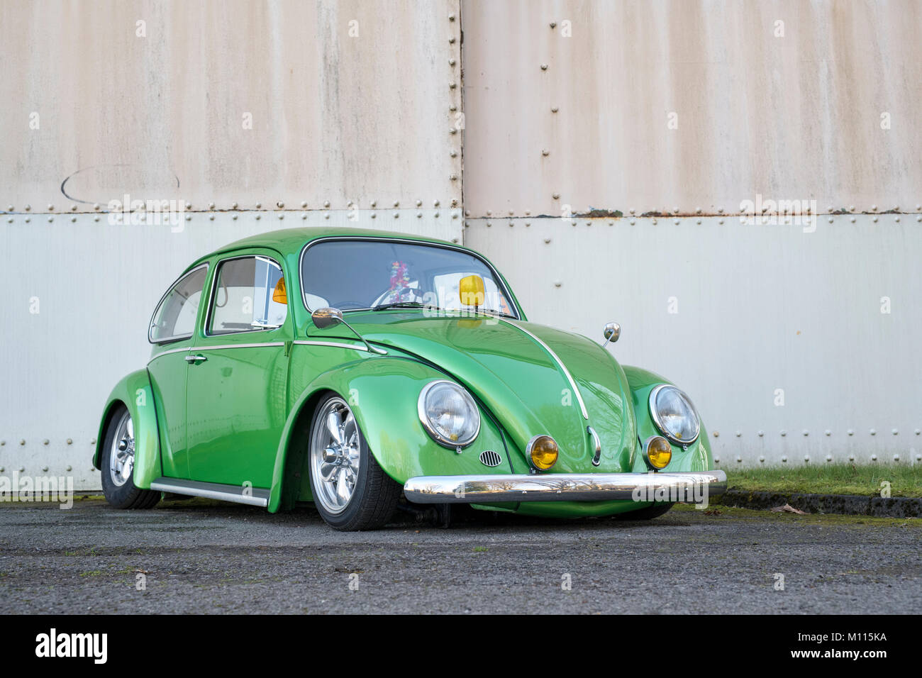1966 Custom Beetle im Bicester Heritage Center. Bicester, Oxfordshire, England Stockfoto