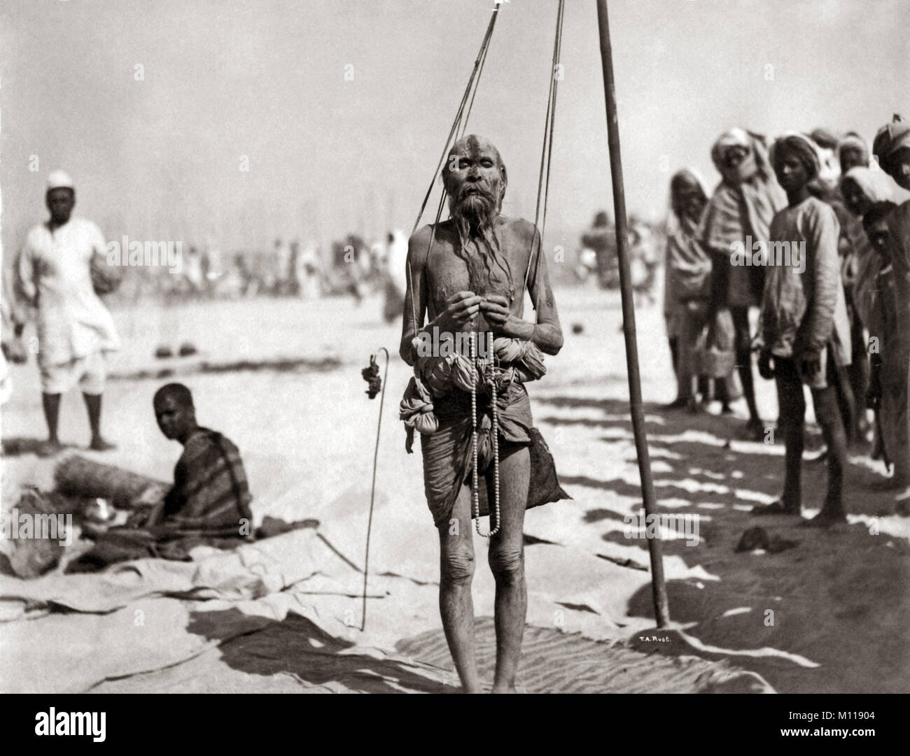 Fakir, Indien Stockfoto