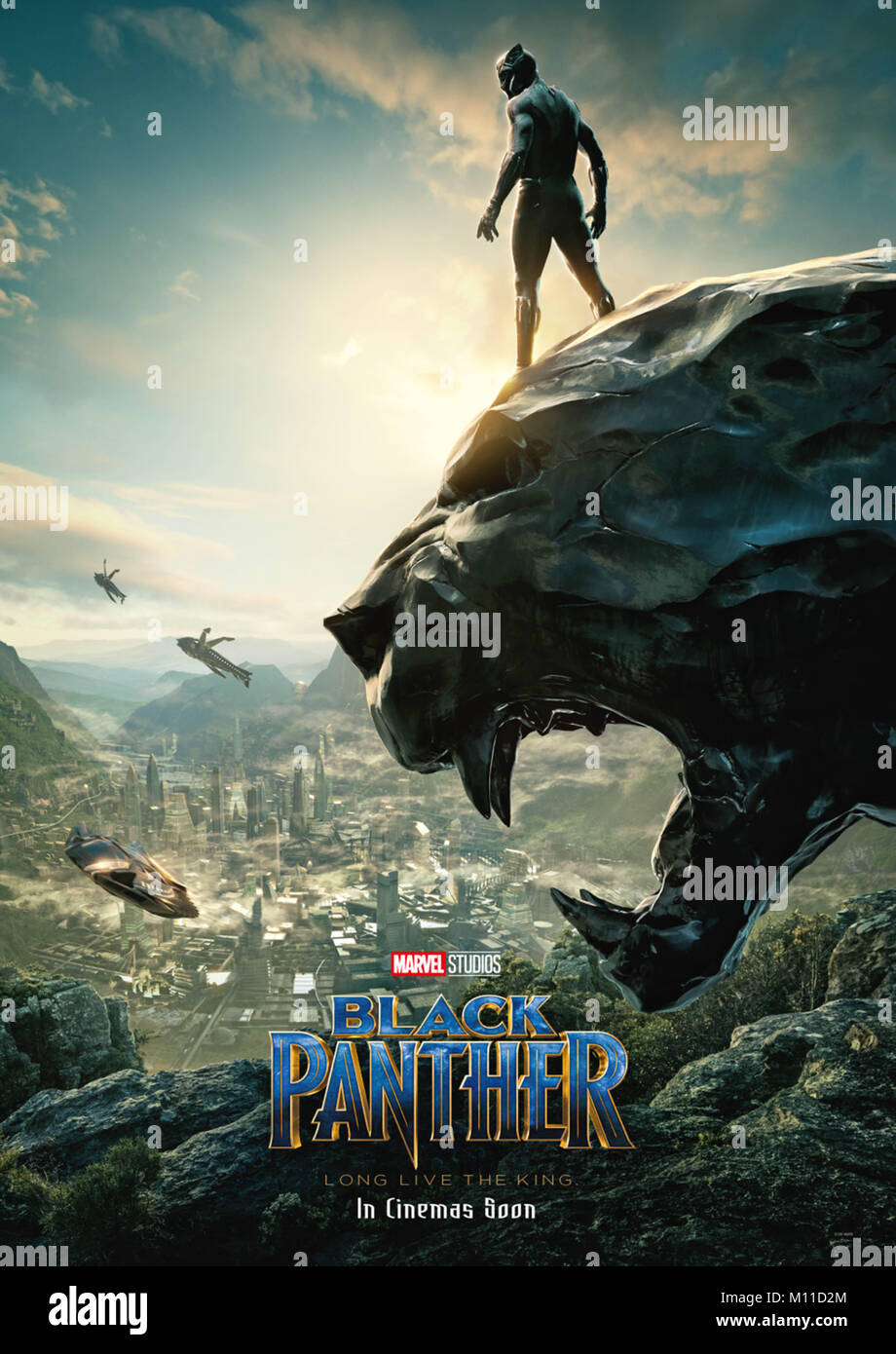 BLACK PANTHER (2018) RYAN COOGLER (DIR) MARVEL STUDIOS/MOVIESTORE COLLECTION LTD. Stockfoto