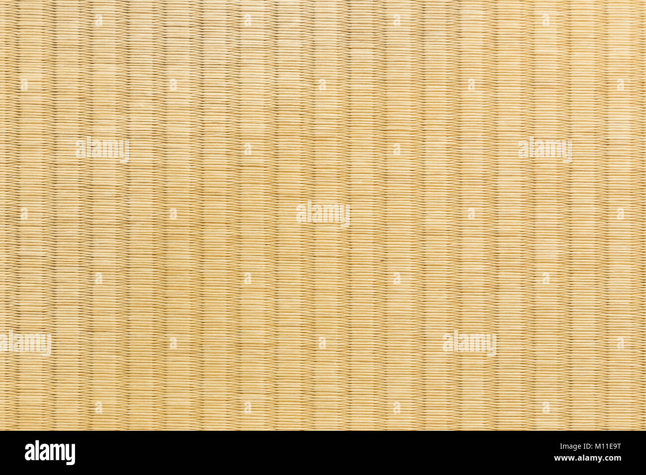 Nahaufnahme der Tatami, traditionelle japanische Zimmer, matt, mit Handwerkskunst und Design Stockfoto