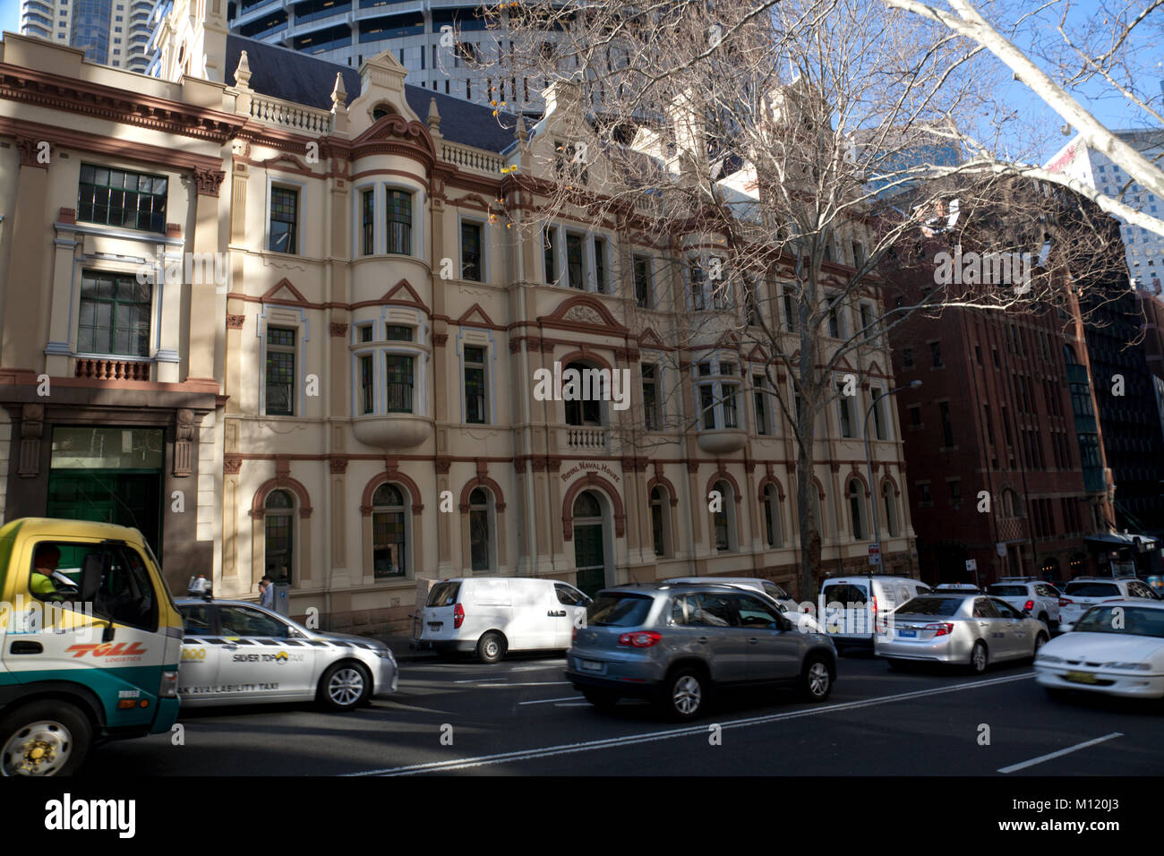 Royal Naval Haus grosvenor street central business district von Sydney Australien New South Wales Stockfoto