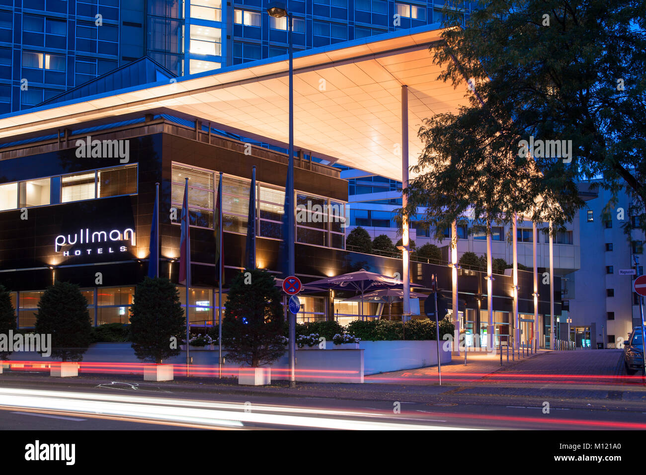 Deutschland, Köln, das Pullman Hotel an der Helenen Straße. Deutschland, Koeln, das Pullman Hotel in der helenenstrasse. Stockfoto