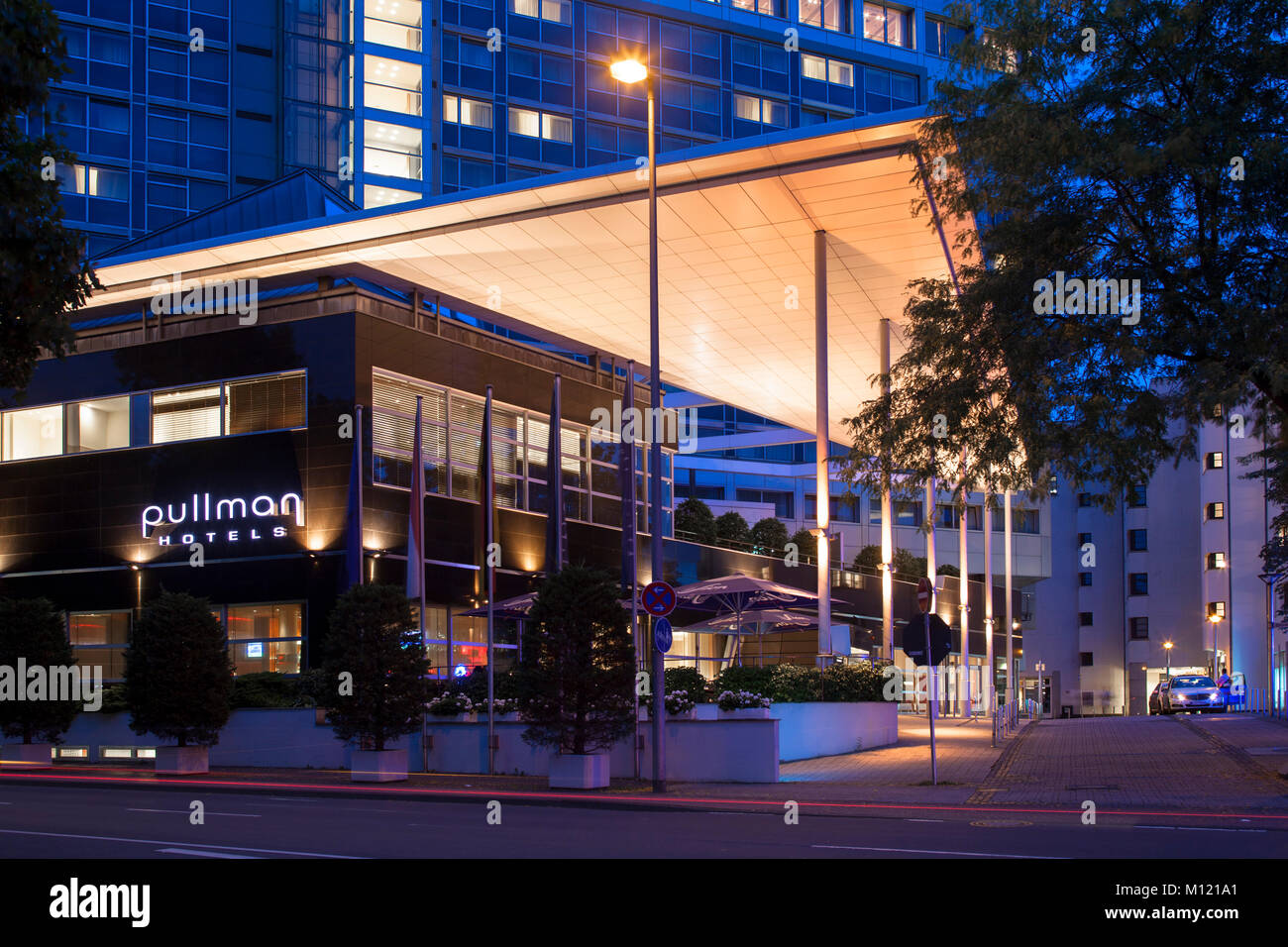 Deutschland, Köln, das Pullman Hotel an der Helenen Straße. Deutschland, Koeln, das Pullman Hotel in der helenenstrasse. Stockfoto