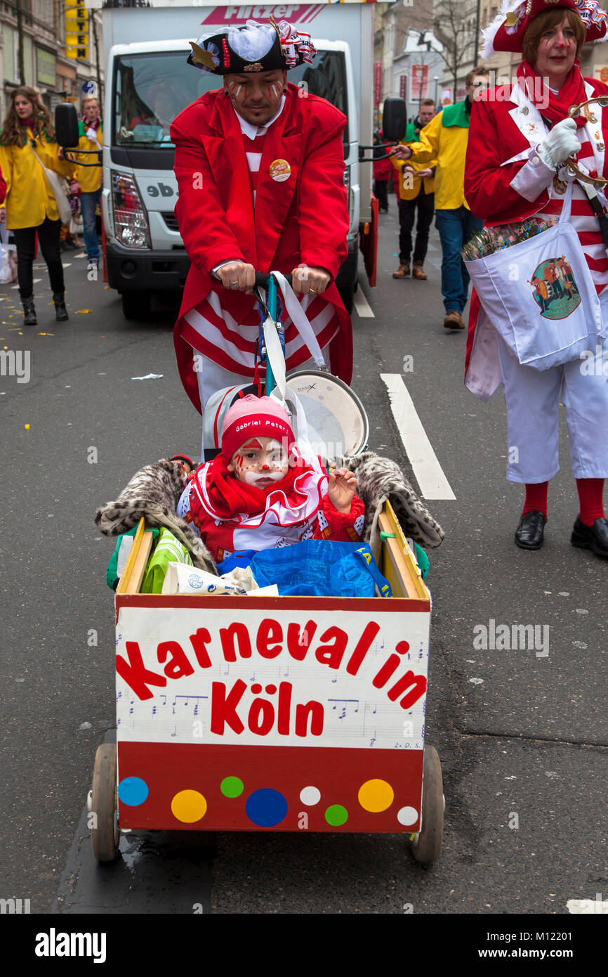Deutschland Koln Fasching Faschingsumzug Am Faschingsdienstag