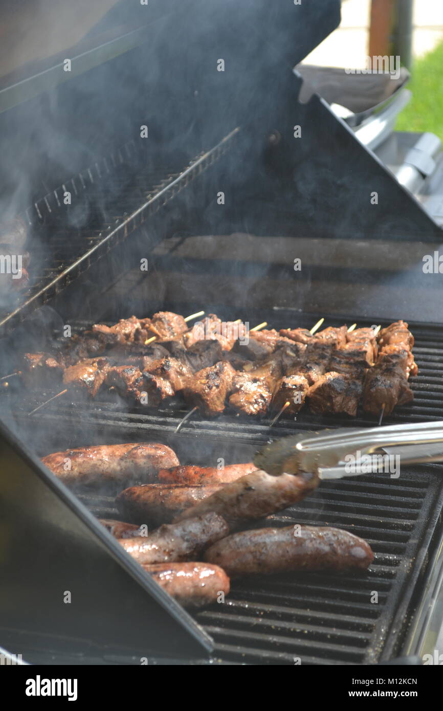 BBQ-Zeit Stockfoto