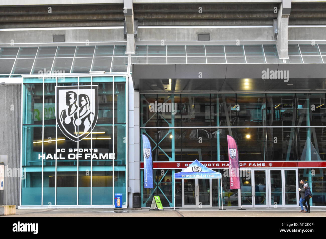 BC Sports Hall of Fame Arena in Vancouver, British Columbia, Kanada. Stockfoto