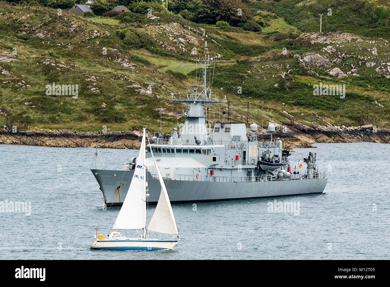 Irischen Marine Scull West Cork Irland Stockfoto