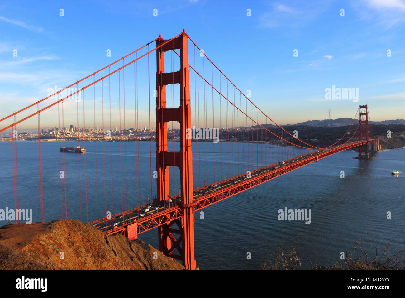 Golden Gate Bridge, San Francisco Stockfoto