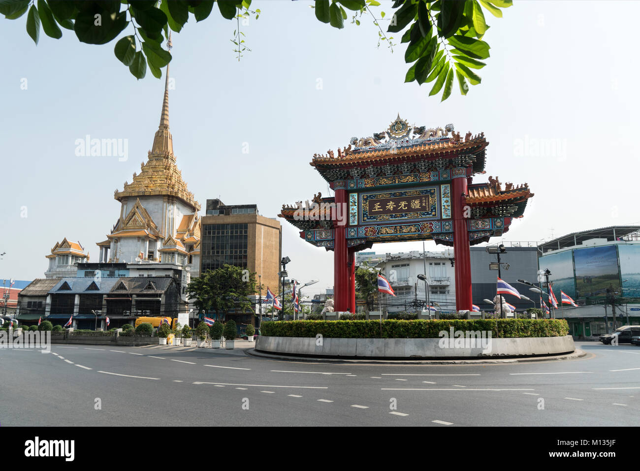 Odeon Circle Square in Chinatown in Bangkok, Thailand Stockfoto