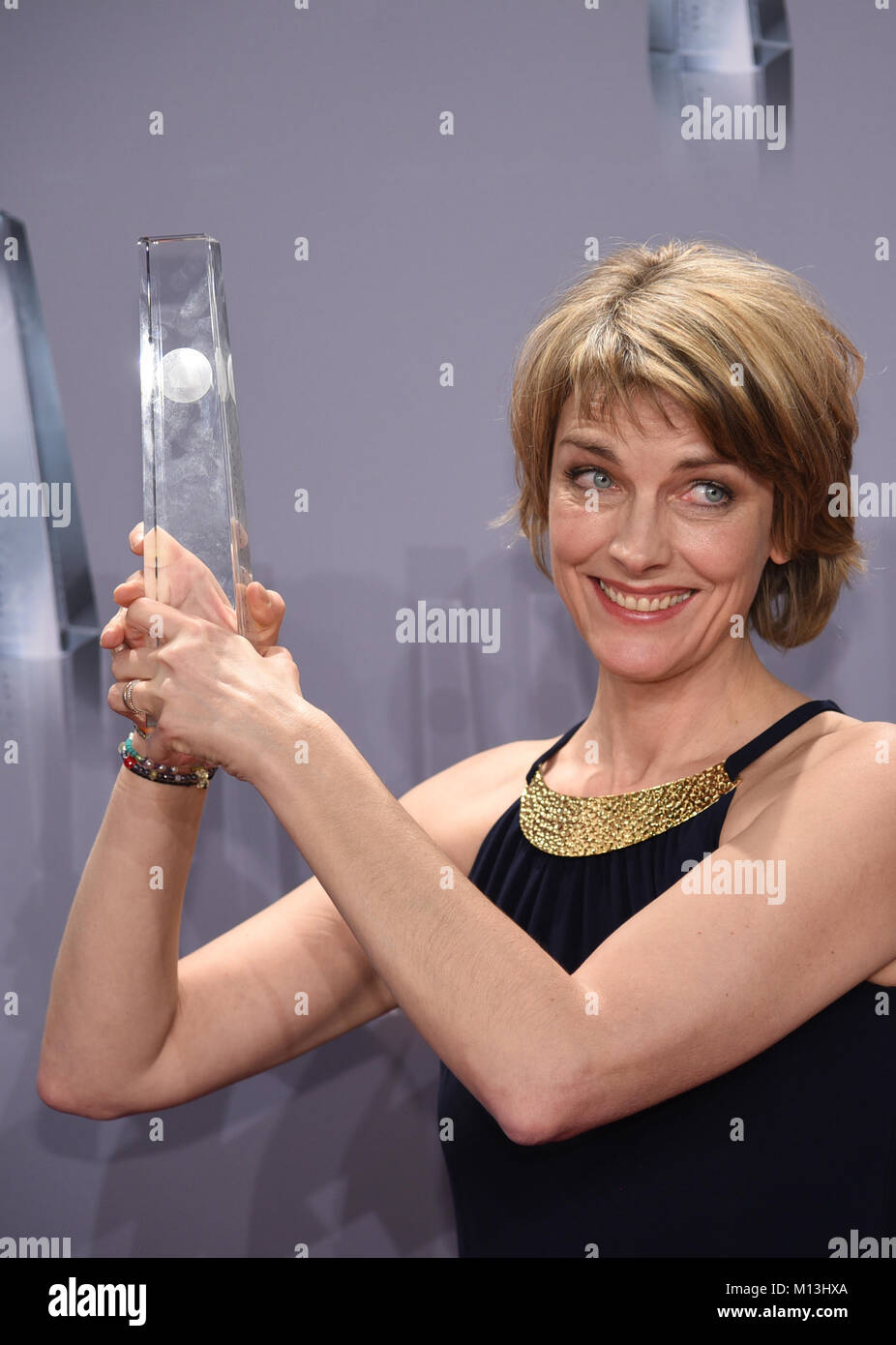 Die TVModeratorin Marietta Slomka erhält die Auszeichnung in der Kategorie 