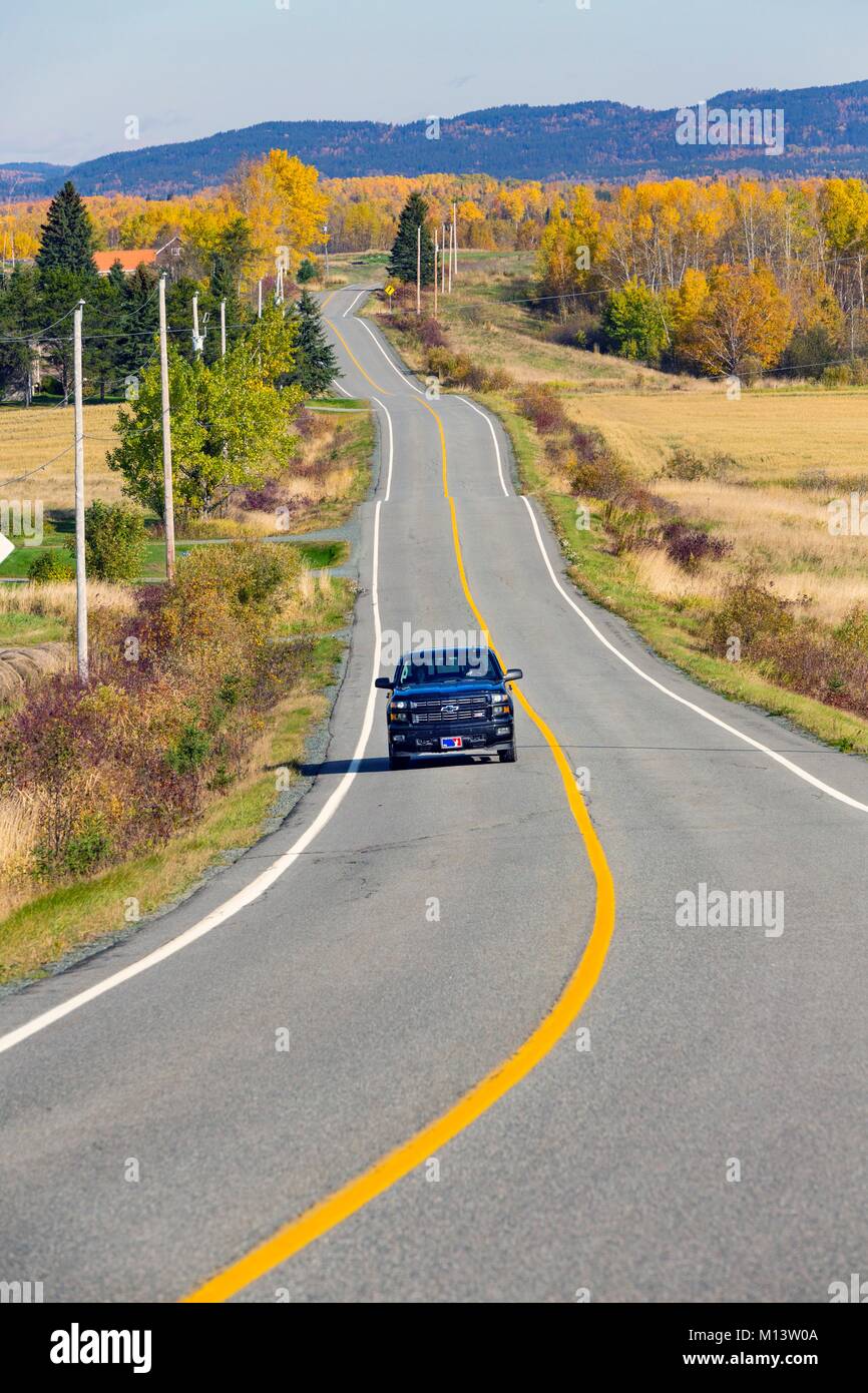 Kanada, Provinz Quebec, Region Abitibi-Témiscamingue Rouyn-Noranda, an der Straße nach Aiguebelle Nationalpark Stockfoto Kanada, Provinz Quebec, Region Abitibi-Témiscamingue Rouyn-Noranda, an der Straße nach Aiguebelle Nationalpark Stockfoto