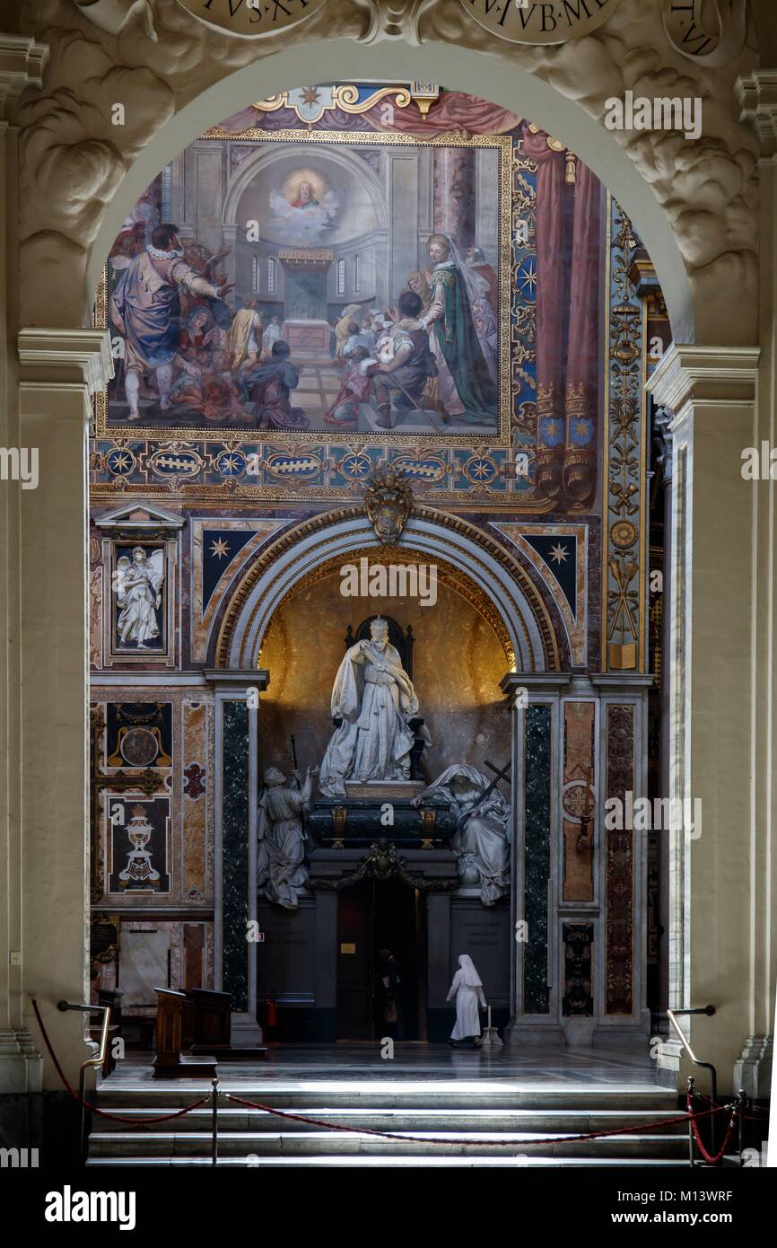 Italien, Latium, Rom, Altstadt zum Weltkulturerbe der UNESCO, in der Basilika San Giovanni in Laterano (Lateranbasilika) Stockfoto