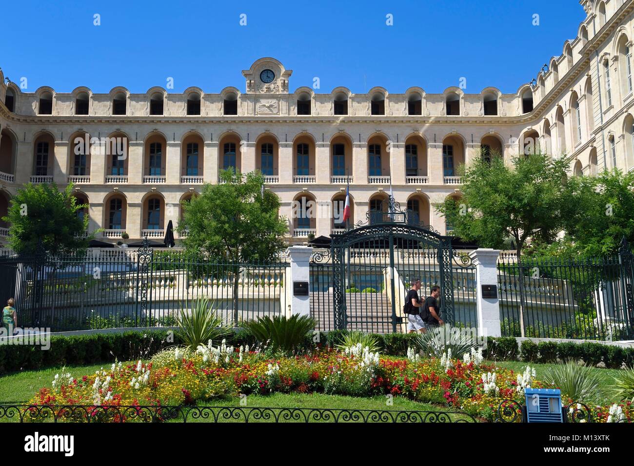 Frankreich, Bouches-du-Rhone, Marseille, Viertel Panier, das Intercontinental Hotel und ehemalige Hotel Dieu (16. Jahrhundert) Stockfoto