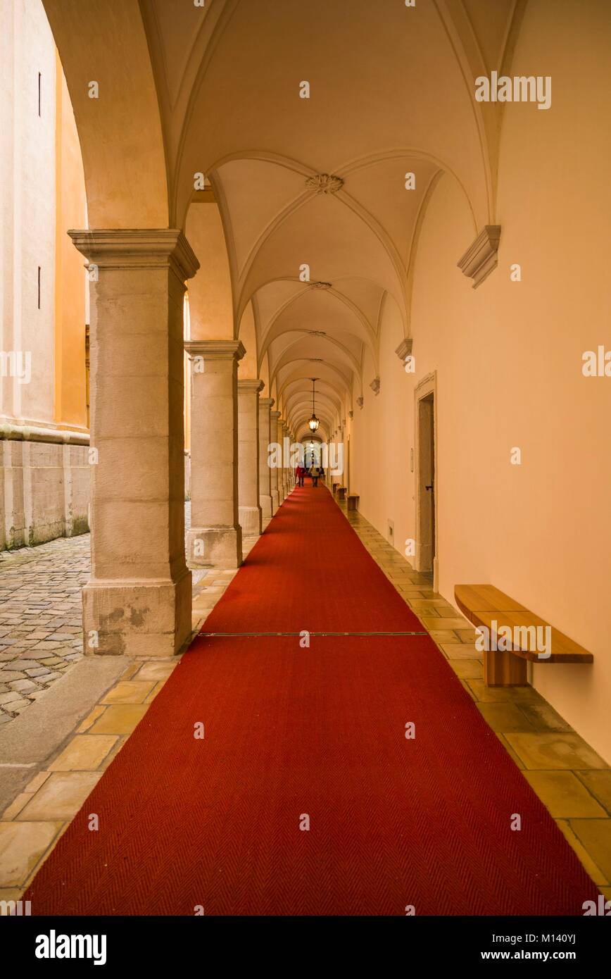 Österreich, Niederösterreich, das Stift Melk, Stift Melk, Bögen Stockfoto