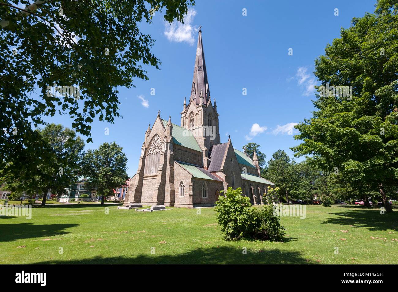 Kanada, New Brunswick, Fredericton, Christ Church Cathedral Stockfoto