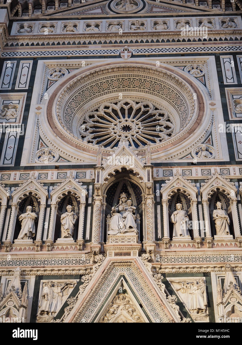 Europa, Italien, Toskana, Florenz, Renaissance Basilica di Santa Maria del Fiore, der Piazza del Duomo Stockfoto