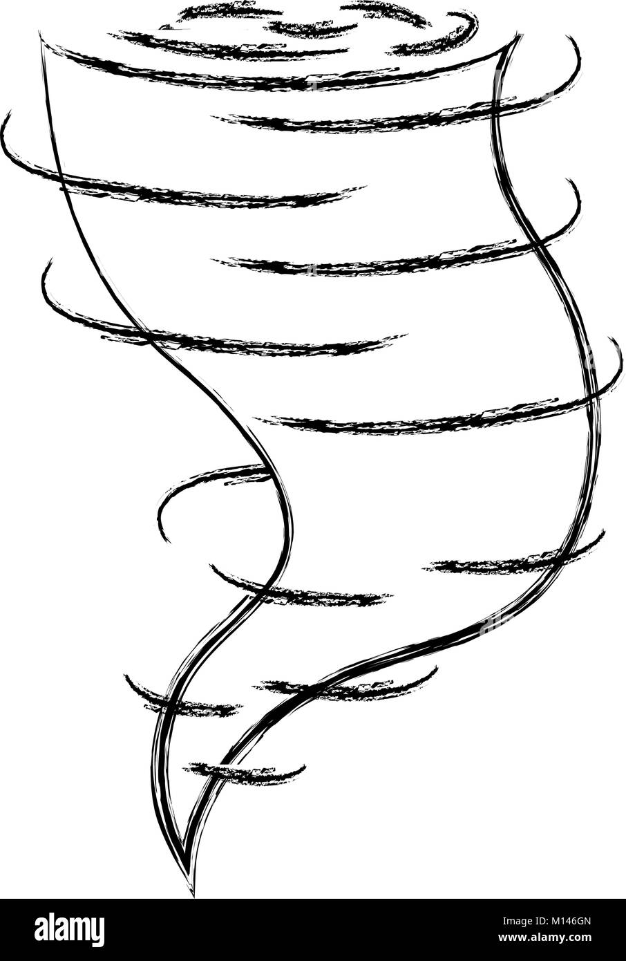 Air twister isolierte Symbol Vektor illustration Design Stock Vektor