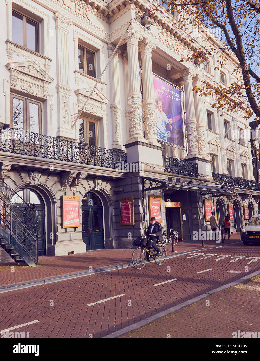 Carre, Königliches Theater Carré, Amstel, Amsterdam, Niederlande. Neo Renaissance Theater eröffnet im Jahr 1887. Stockfoto
