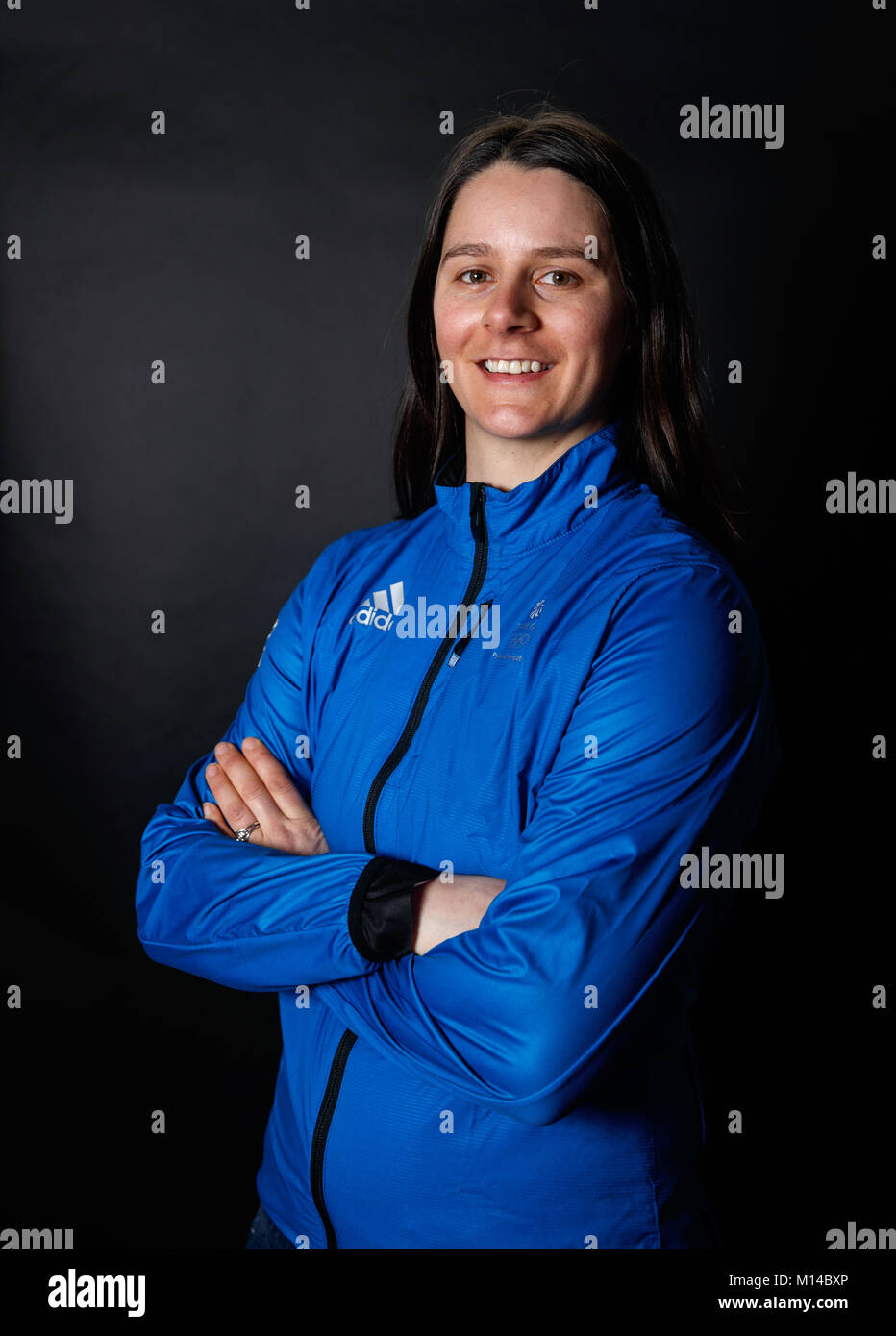 Zoe Gillings-Briar während einer Kitting out Session bei adidas Stockport. PRESS ASSOCIATION Foto. Bild Datum: Montag, Januar 22, 2018. Photo Credit: Tim Goode/PA-Kabel Stockfoto