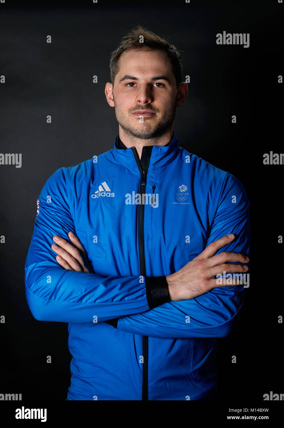 Dom Parsons während einer Kitting out Session bei adidas Stockport. PRESS ASSOCIATION Foto. Bild Datum: Montag, Januar 22, 2018. Photo Credit: Tim Goode/PA-Kabel Stockfoto