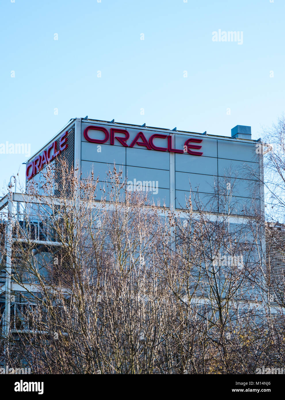Oracle Corporation UK Head Office, Thames Valley Business Park, Reading, Berkshire, England Stockfoto
