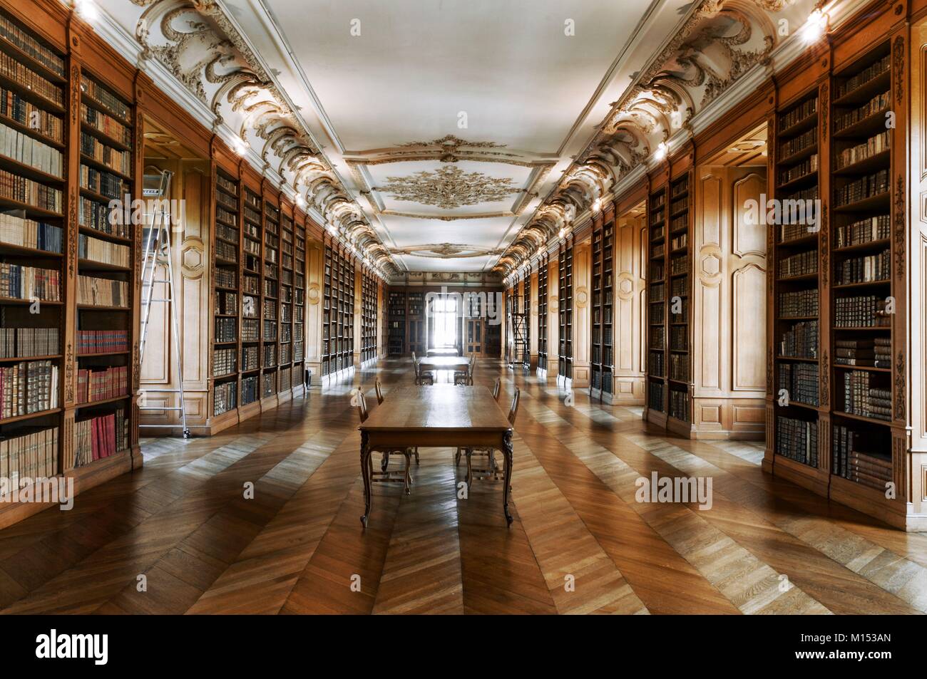 Frankreich, Maas, Saint Mihiel, Benediktiner Bibliothek (1775) Stockfoto