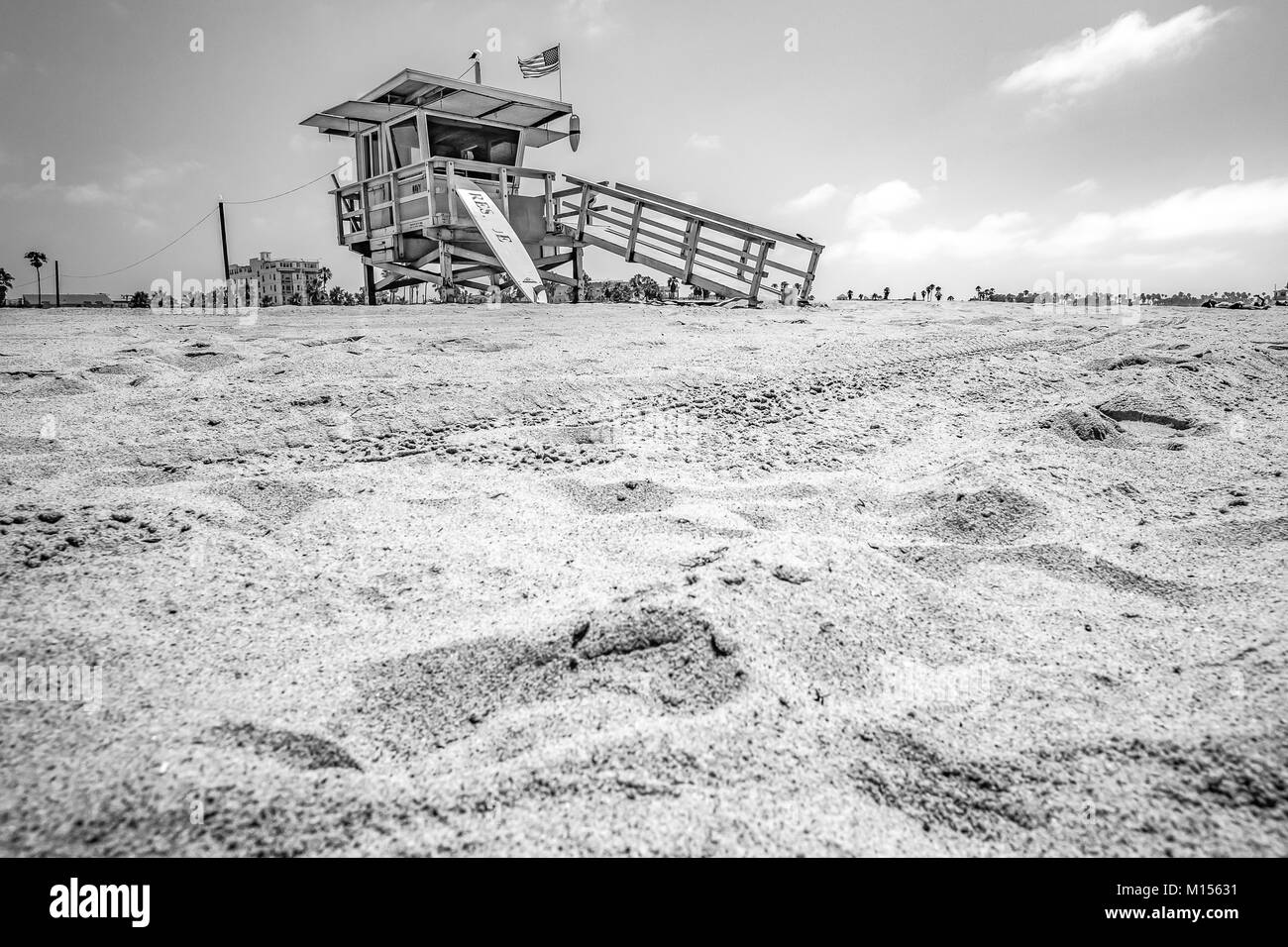 Baywatch in Venice Beach, Los Angeles, Kalifornien, USA Stockfoto