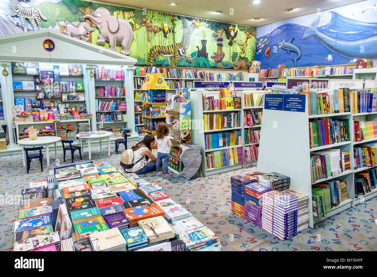 Buenos Aires Argentinien,Barrio Norte,El Ateneo Grand Splendid Buchhandlung Bücher,Shopping Shopper Shopper shoppen Geschäfte Markt Märkte Marktplatz kaufen se Stockfoto