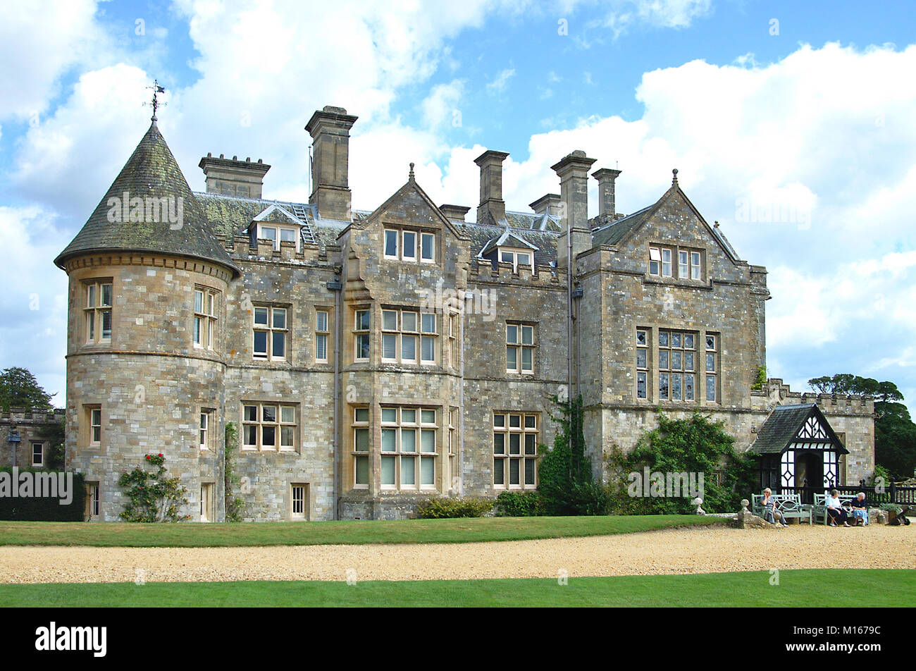 Palace House, Beaulieu, Hampshire, England, Großbritannien Stockfoto