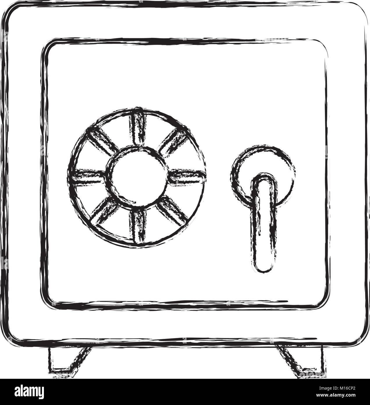 Strongbox icon image Stock Vektor