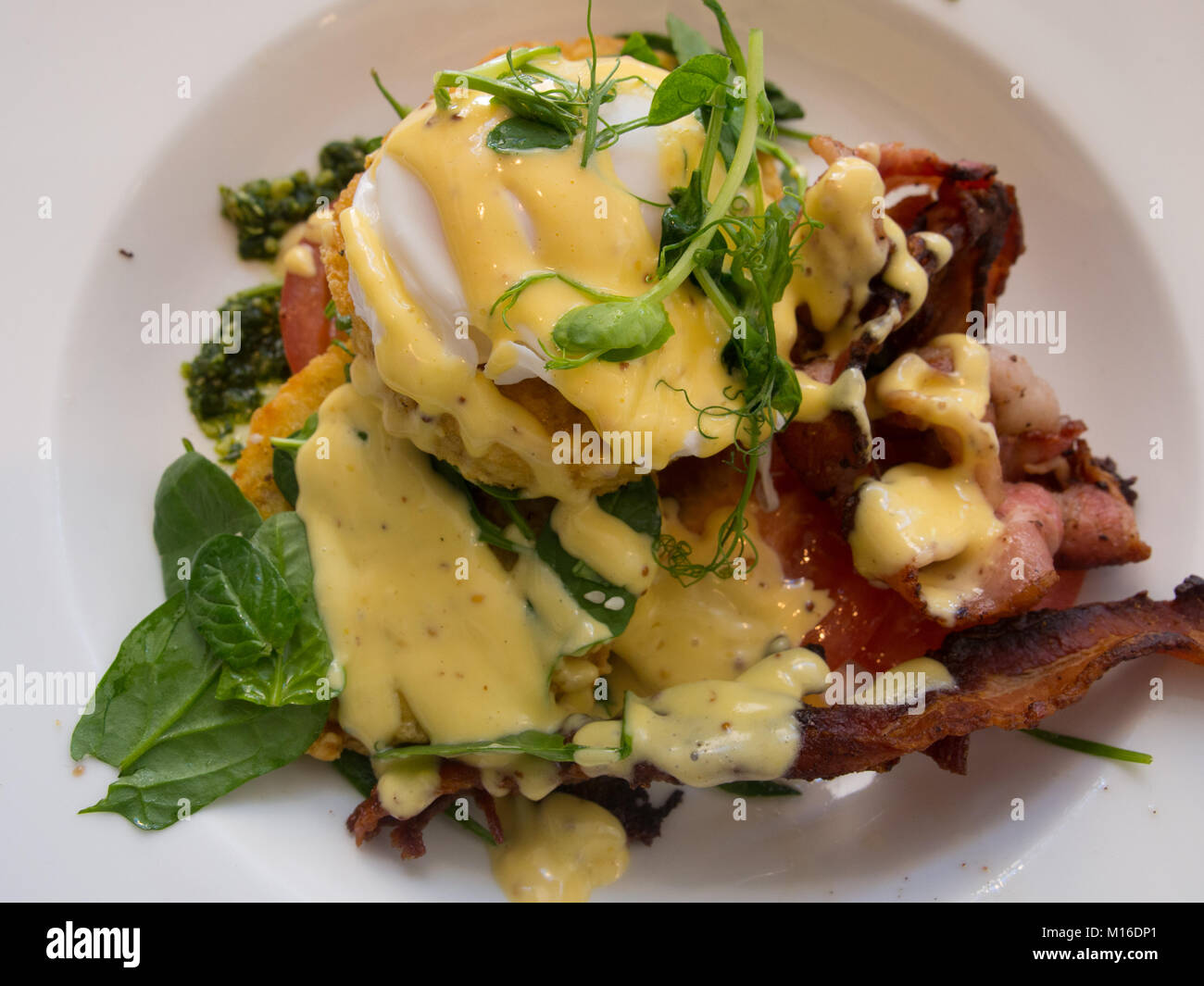 Warmes Frühstück Stockfoto