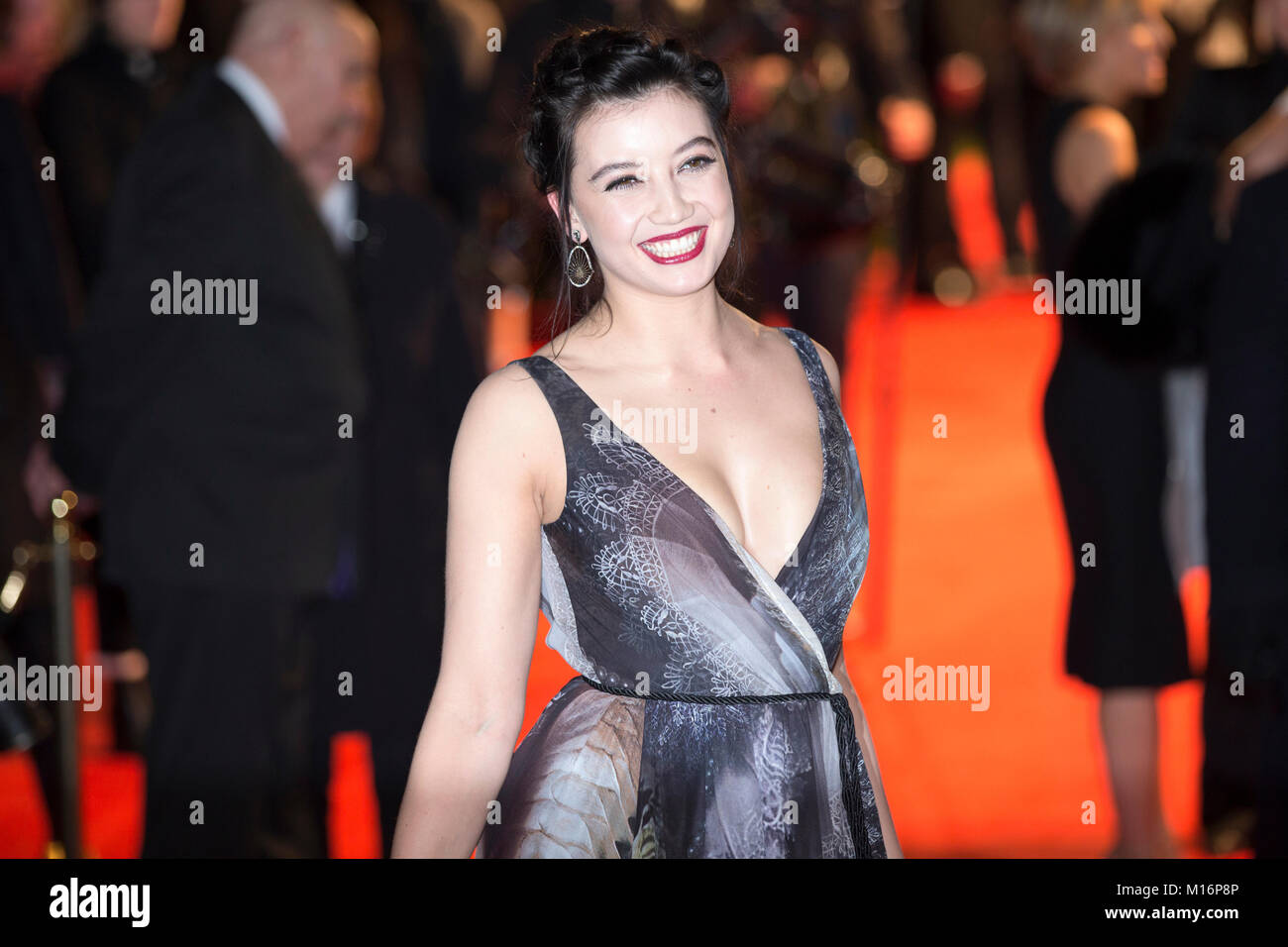 London, UK, 23. November 2015, Daisy Lowe besucht die British Fashion Awards 2015 in London Coliseum. Mariusz Goslicki/Alamy Stockfoto
