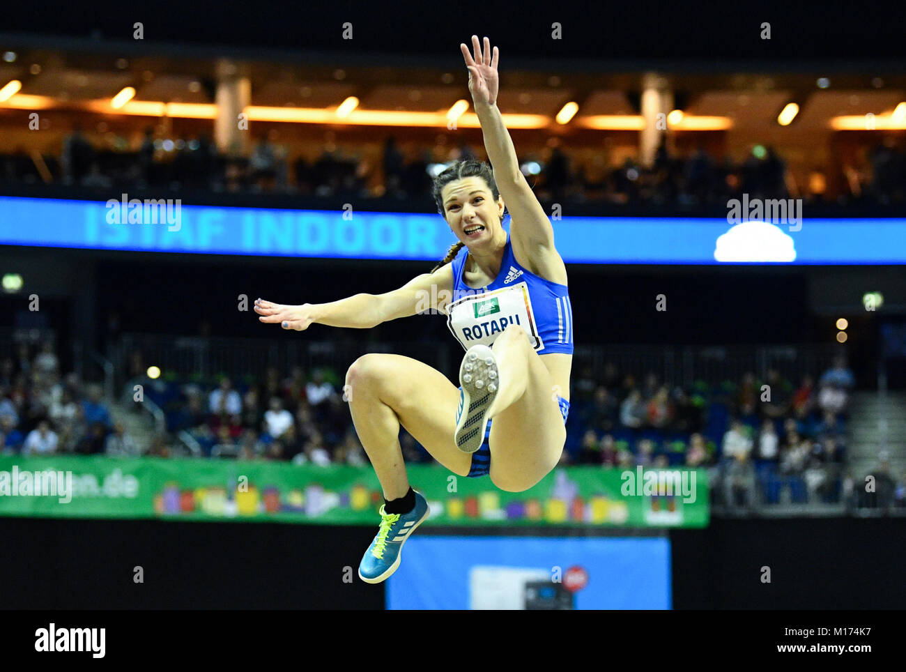 Berlin, Deutschland. 26 Jan, 2018. Rumänische lange Brücke Alina Rotaru