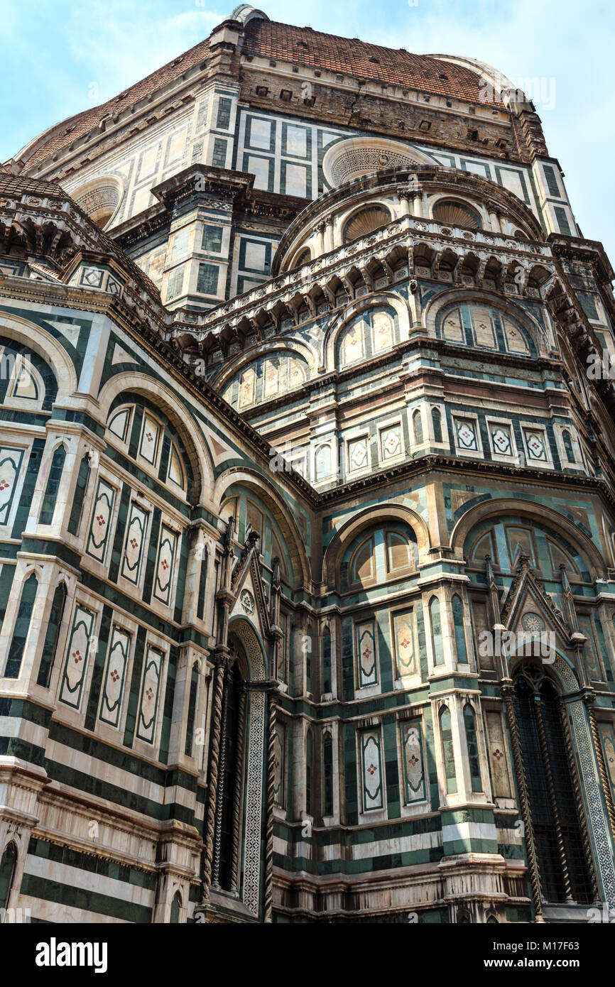 OERJU Duschvorhang 'Florenz' – Kathedrale Santa Maria Del Fiore | Wasserfest, 183x183 Cm, Mit Haken | Badezimmer-Deko Im Italien-Stil