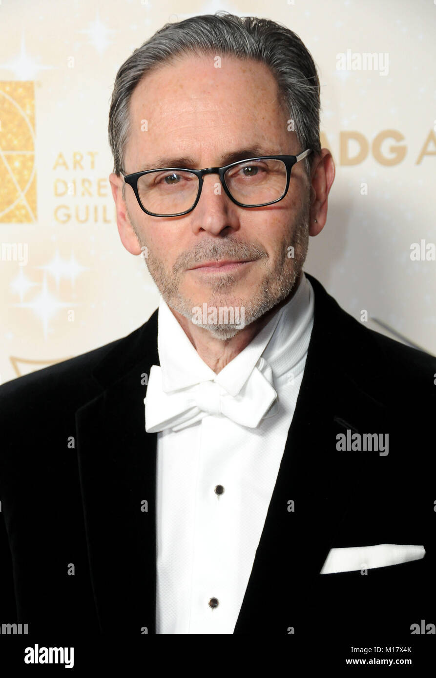 Hollywood, Kalifornien, USA. 27. Januar 2018. Production Designer Keith Ian Raywood besucht Art Directors Guild 22. jährlichen Exzellenz in der Produktion Design Awards, die Dolby Theatre am 27. Januar in Hollywood, Kalifornien 2018. Foto von Barry King/Alamy leben Nachrichten Stockfoto