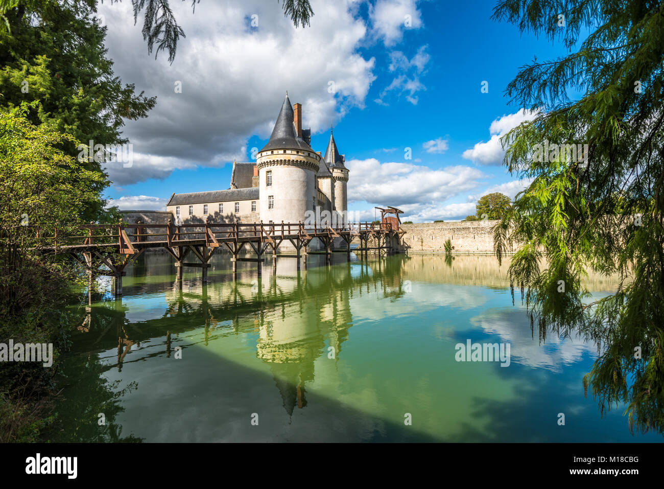 Chateau de Sully-sur-Loire, Frankreich Stockfoto