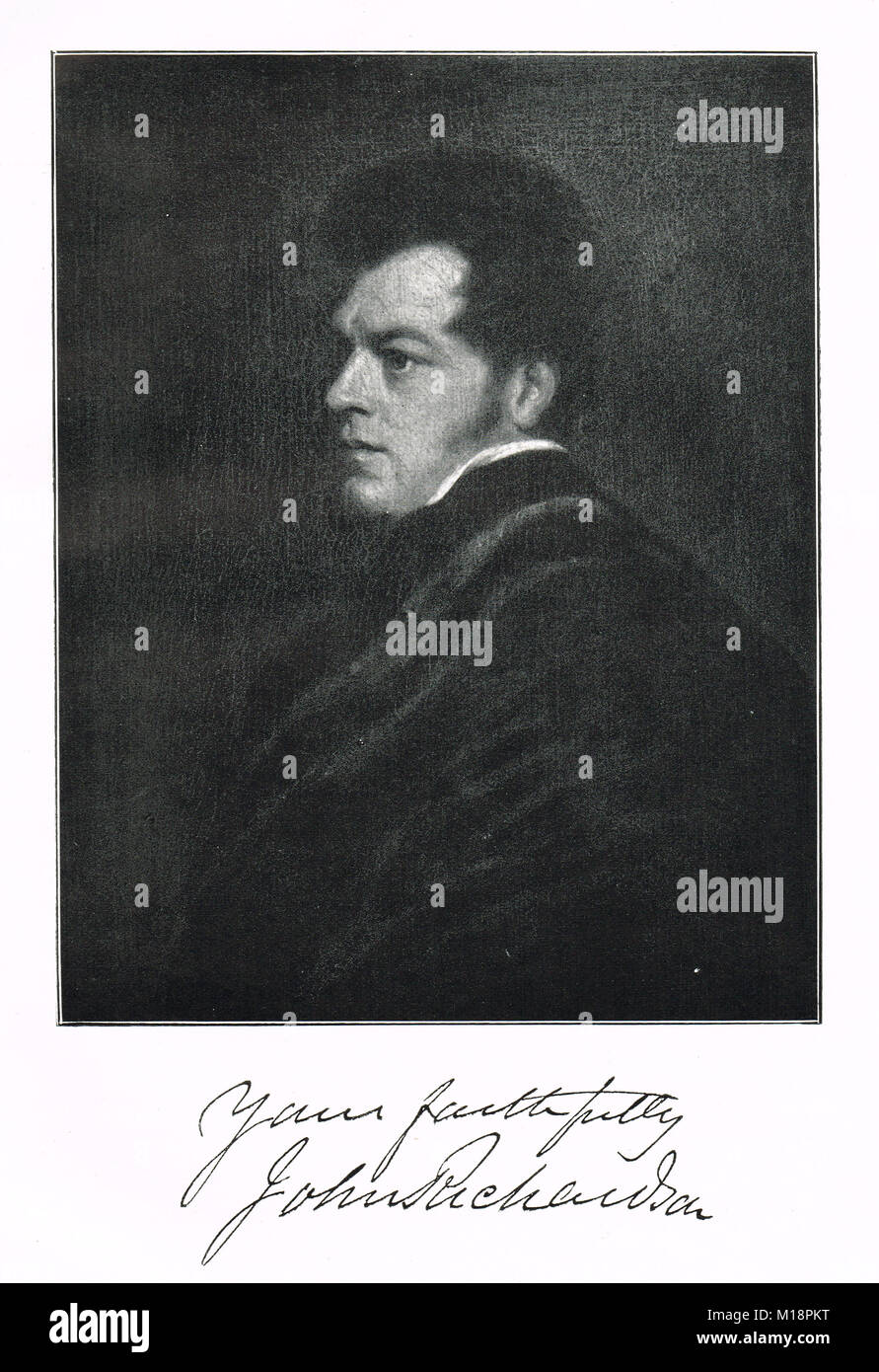 Sir John Richardson, 1787-1865, Schottischer naval Chirurg, Naturforscher und Arctic explorer Stockfoto